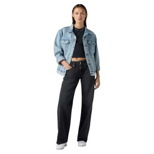 Levi Superlow Jeans Mic Drop Black Size 27